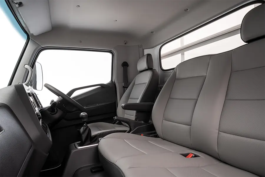 EX-8 Chassis Cab_Interior 900 x 600 Lower Back Support Seats