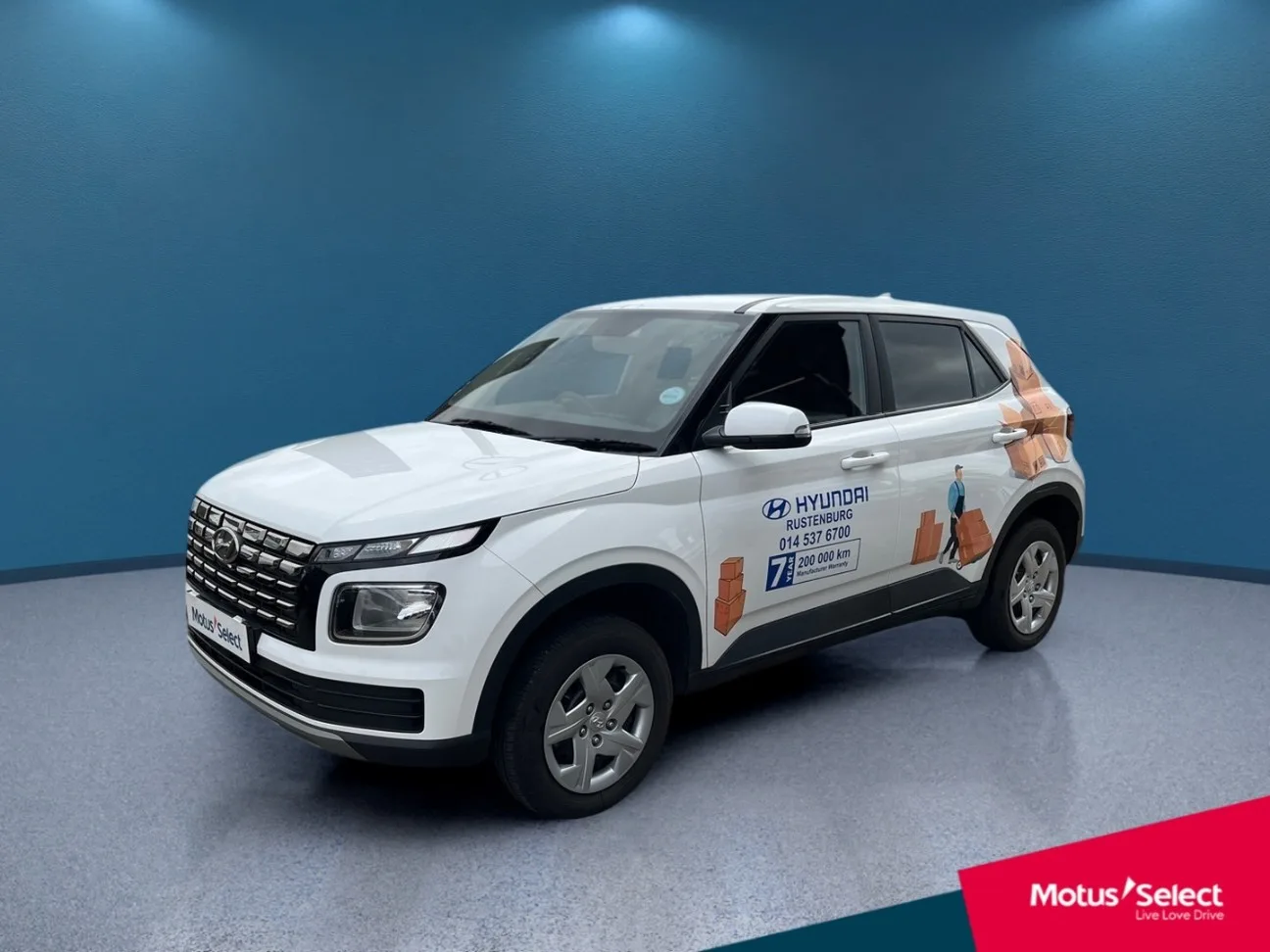 2025 Hyundai VENUE VENUE 1.2 MOTION/PREMIUM CARGO P/V thumbnail 2