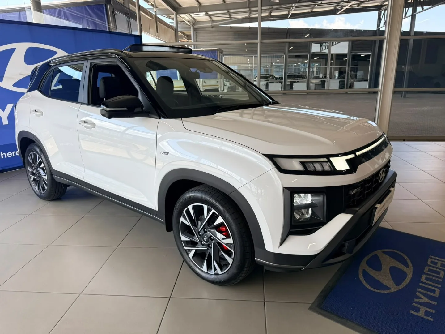 2026 Hyundai CRETA CRETA 1.5 TGDI NLINE DCT 2 TONE MY26 image 1