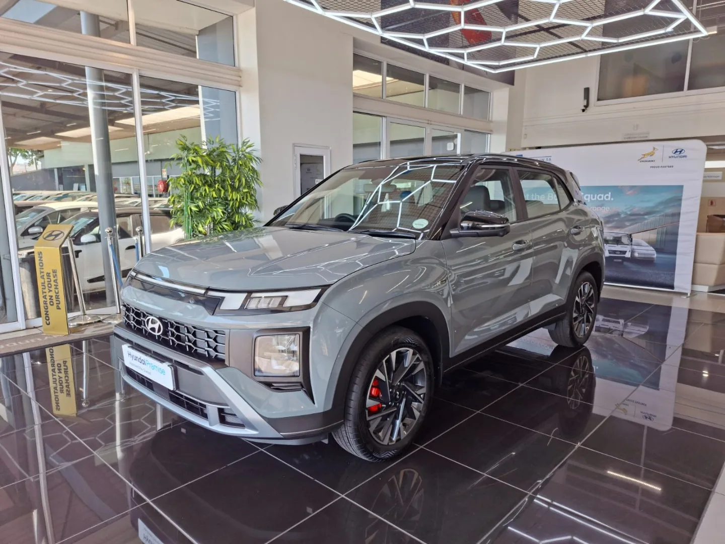 2026 Hyundai CRETA CRETA 1.5 TGDI NLINE DCT 2 TONE MY26 thumbnail 3